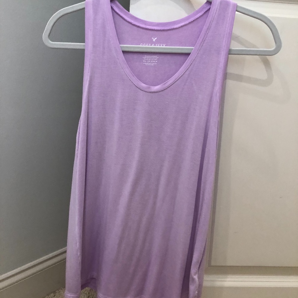Soft and Sexy Tank lavender